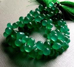 Manufacturers Exporters and Wholesale Suppliers of Green Onyx Bead Jaipur Rajasthan
